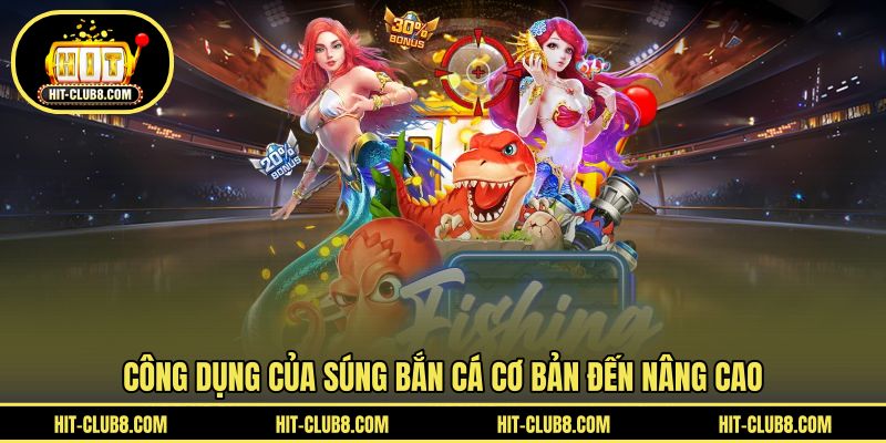 Công dụng khi dùng đến súng khi săn cá
